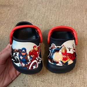 Baby/toddler marvel crocs
